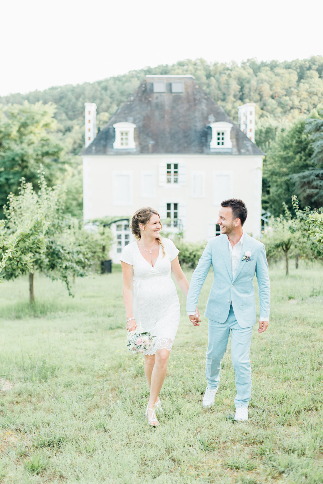 Fine art bruiloft fotograaf trouwen in de Dordogne Frankrijk wedding photographer France